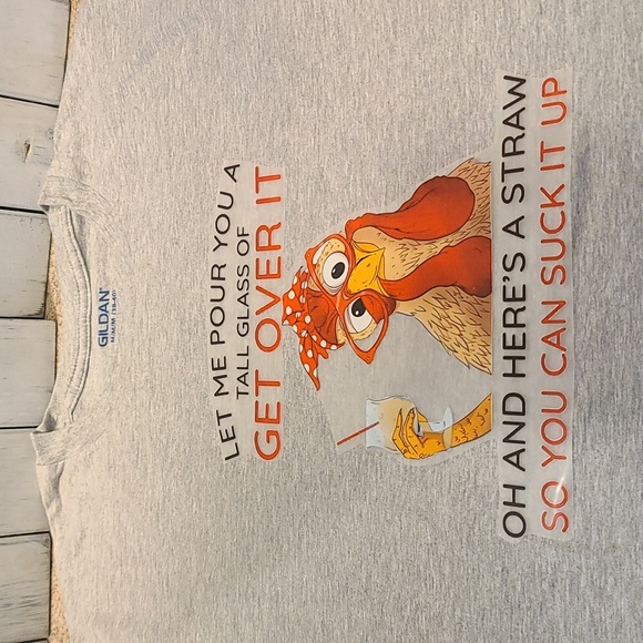 T-shirts, Not from Grandma's Chicken Coop! Pick Shirt Color & Iron On NWT - Picture 2 of 6
